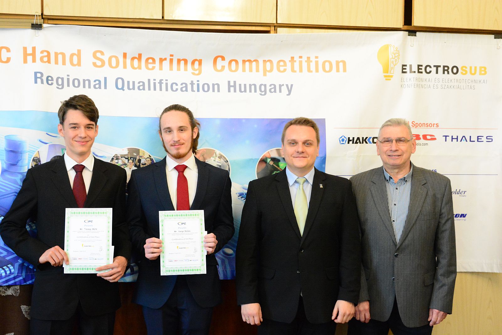 A forrasztás királyai - a Széchenyi két diákja hozta el az első két helyet a neves versenyről